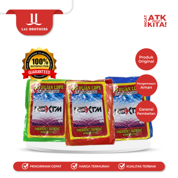 NEXT-M JAS HUJAN PLASTIK LENGAN PANJANG (1PC)