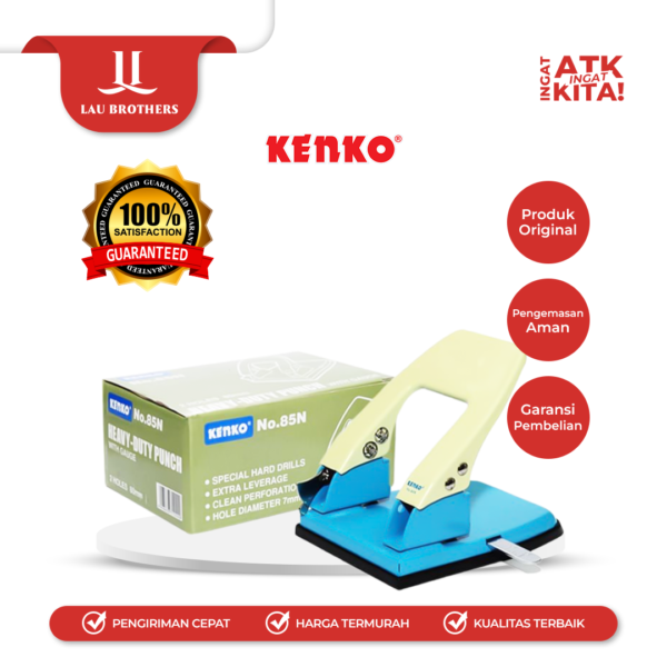 KENKO PEMBOLONG KERTAS/ HEAVY DUTY PUNCH NO.85N (1PC)