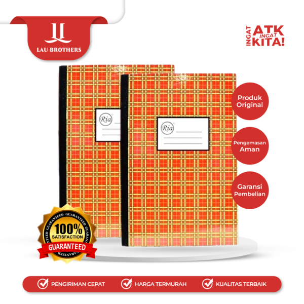 RIA BUKU FOLIO 300LEMBAR (1BUKU)