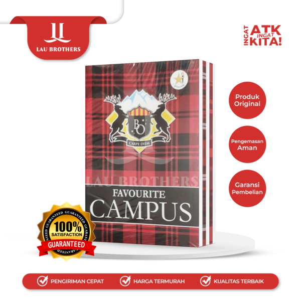 BO BUKU KAMPUS 50LEMBAR (1PACK/ 10BUKU)