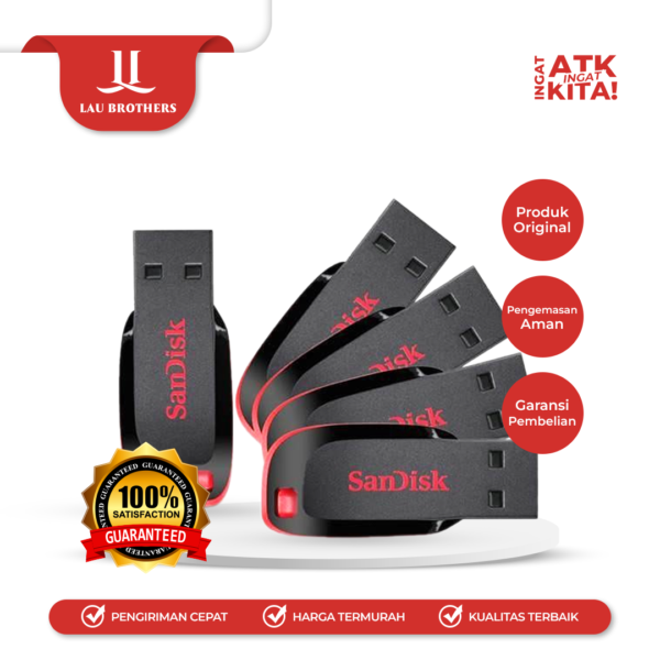 SANDISK FLASHDISK USB 32GB (1PC)