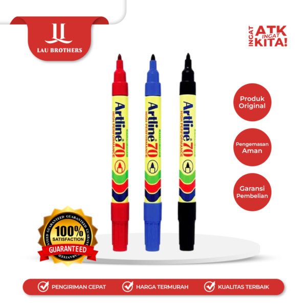 ARTLINE 70 SPIDOL PERMANEN/ PERMANENT MARKER (1LSN /12PCS)