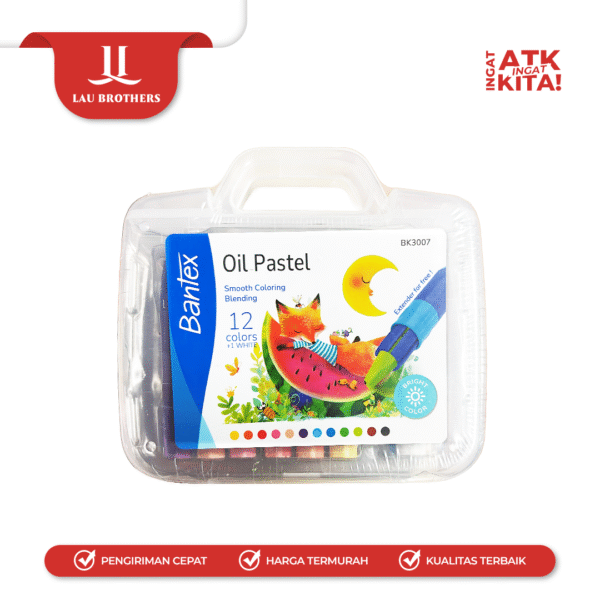 BANTEX KRAYON MINYAK/ CRAYON OIL PASTEL BK3007 (1SET) - Image 3