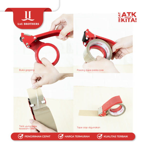 JOYKO PEMOTONG PITA PEREKAT/ TAPE CUTTER TD-2S (1PC) - Image 5
