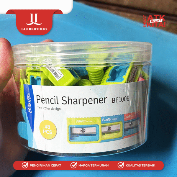 BANTEX RAUTAN PENSIL/ PENCIL SHARPENER BE1006 (1PC) - Image 7