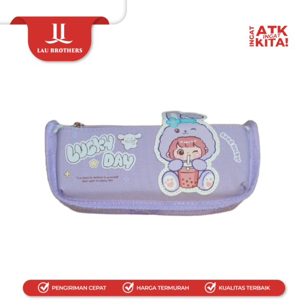 KAYAGI TEMPAT PENSIL GOOD LUCKY KY-7811 (1PC) - Image 2