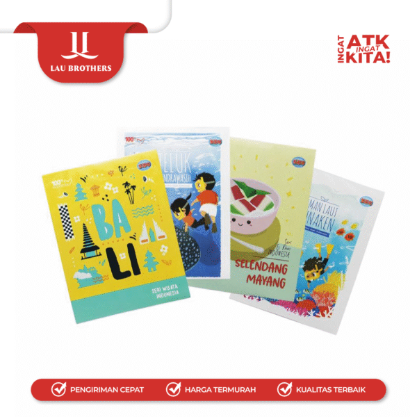 SIDU BUKU TULIS 58LEMBAR (1PACK/ 10BUKU) - Image 2