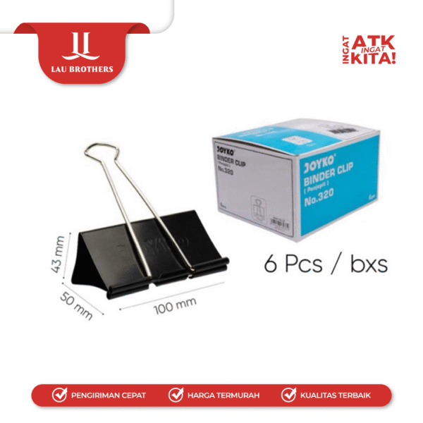 JOYKO BINDER CLIP NO.302 (1DUS) - Image 3