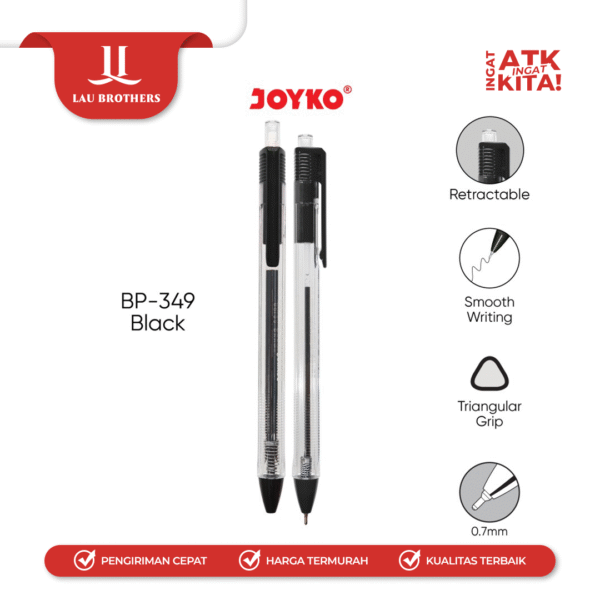 JOYKO PULPEN BALLPEN BP-349-12 (1LSN/ 12PCS) - Image 2