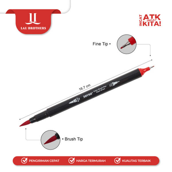 JOYKO 24 PEN WARNA/ COLOR PEN WASHABLE CLP-05 (1SET) - Image 4
