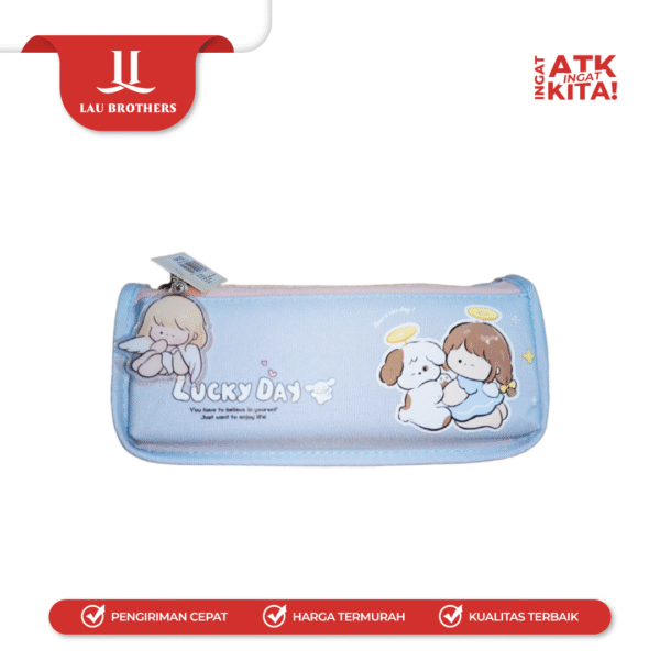 KAYAGI TEMPAT PENSIL LUCKY DAY KY-7810 (1PC) - Image 4