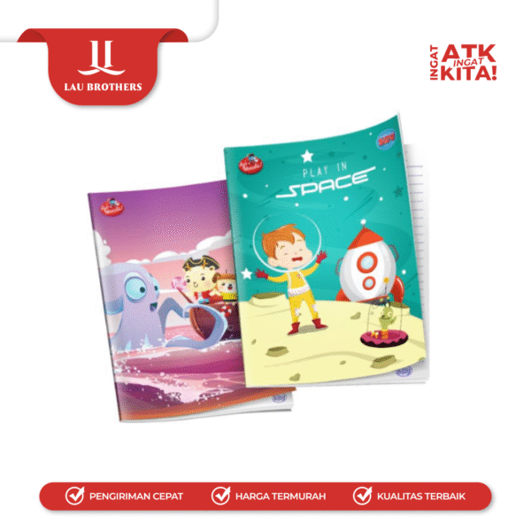 SIDU BUKU TULIS 58LEMBAR (1PACK/ 10BUKU) - Image 4