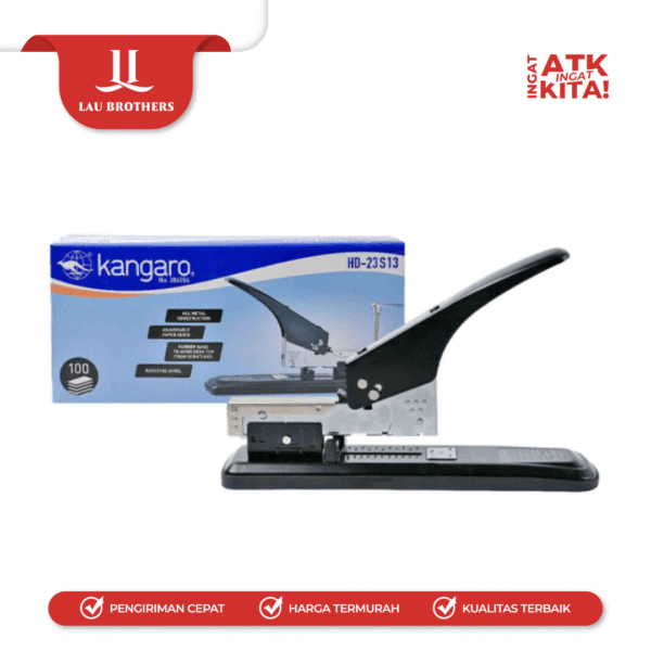 KANGARO STAPLER JILID/ HEAVY DUTY STAPLER HD 23S13 (1PC) - Image 4