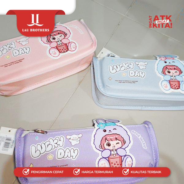 KAYAGI TEMPAT PENSIL GOOD LUCKY KY-7811 (1PC) - Image 5