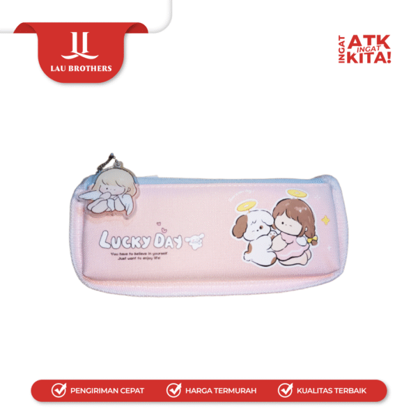 KAYAGI TEMPAT PENSIL LUCKY DAY KY-7810 (1PC) - Image 5