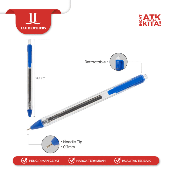 JOYKO PULPEN BALLPEN BP-349-12 (1LSN/ 12PCS) - Image 6