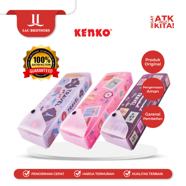 JOYKO TEMPAT PENSIL PLASTIK PC-0719 (1PC)