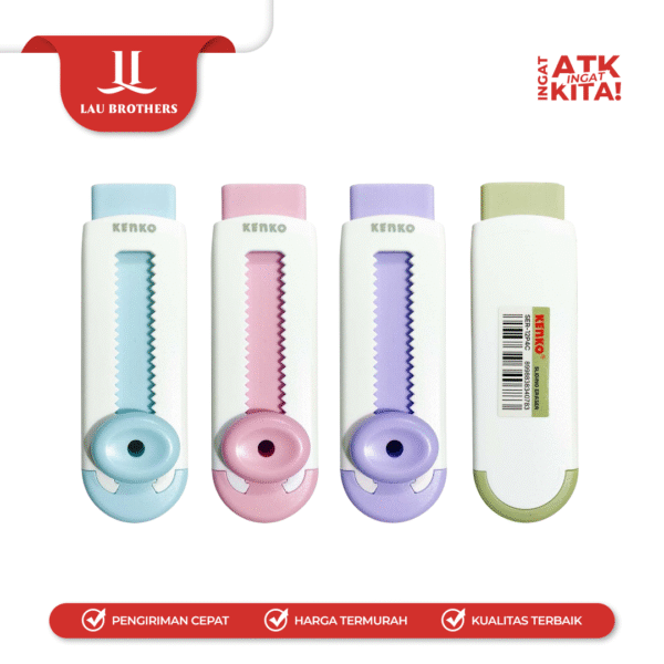 KENKO PENGHAPUS GESER/ SLIDING ERASER SER-12P4C (1PC) - Image 2