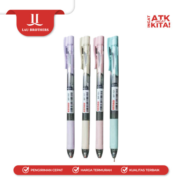 KENKO PULPEN SEMI GEL 0,7mm BP-101 (1LSN/ 12PCS) - Image 2