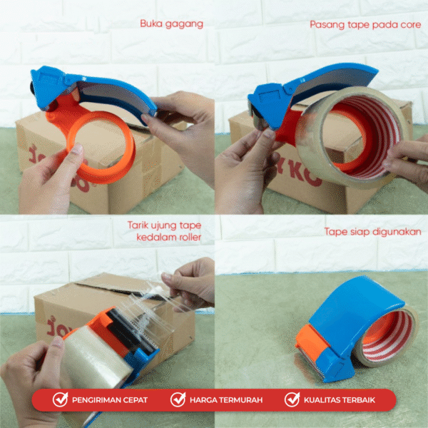 JOYKO PEMOTONG PITA PEREKAT/ TAPE CUTTER TD-3 (1PC) - Image 2